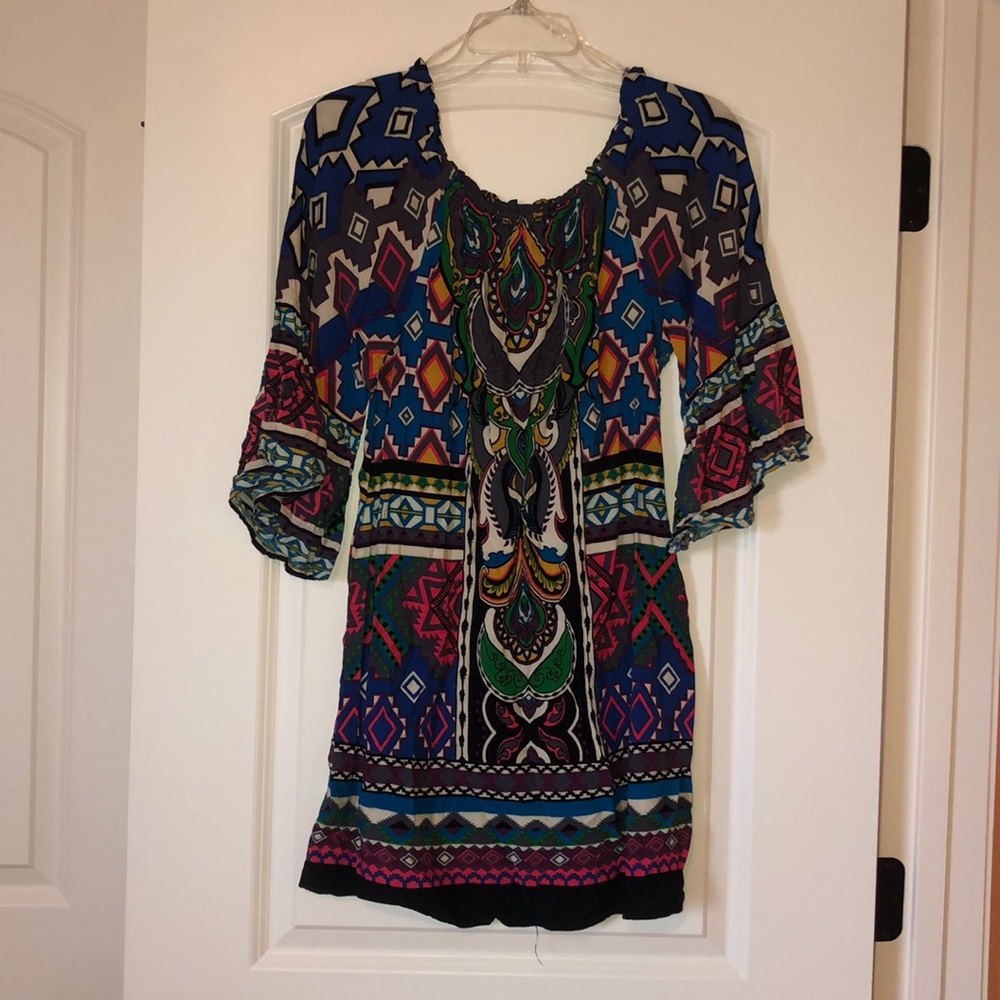 Flying tomato boho hippie dress size large